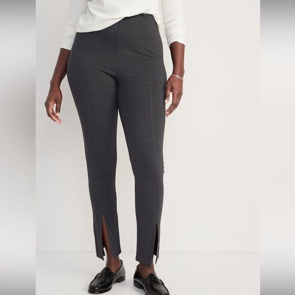 NWT- Old Navy - L tall & XL tall. Extra High Waist Stevie Skinny Split Hem - Picture 1 of 11